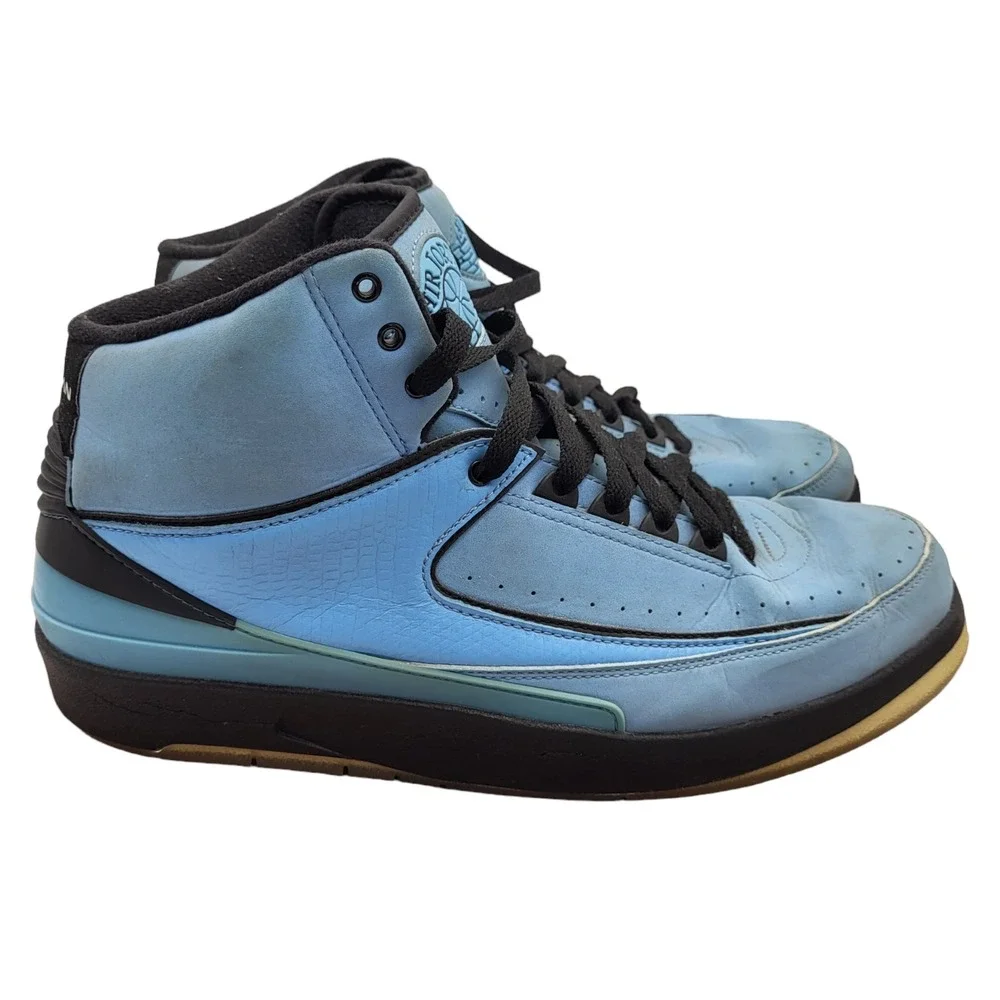 Nike Air Jordan 2 Retro QF University Blue Sneakers Mens Size 11.5 95709-401
